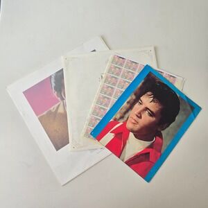 Elvis Presley 1993 USPS Legends of American Music Stamps and Poster Collection